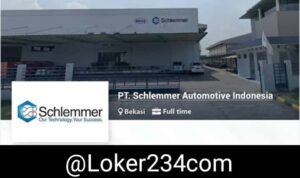 Lowongan PT SCHLEMMER AUTOMOTIVE INDONESIA